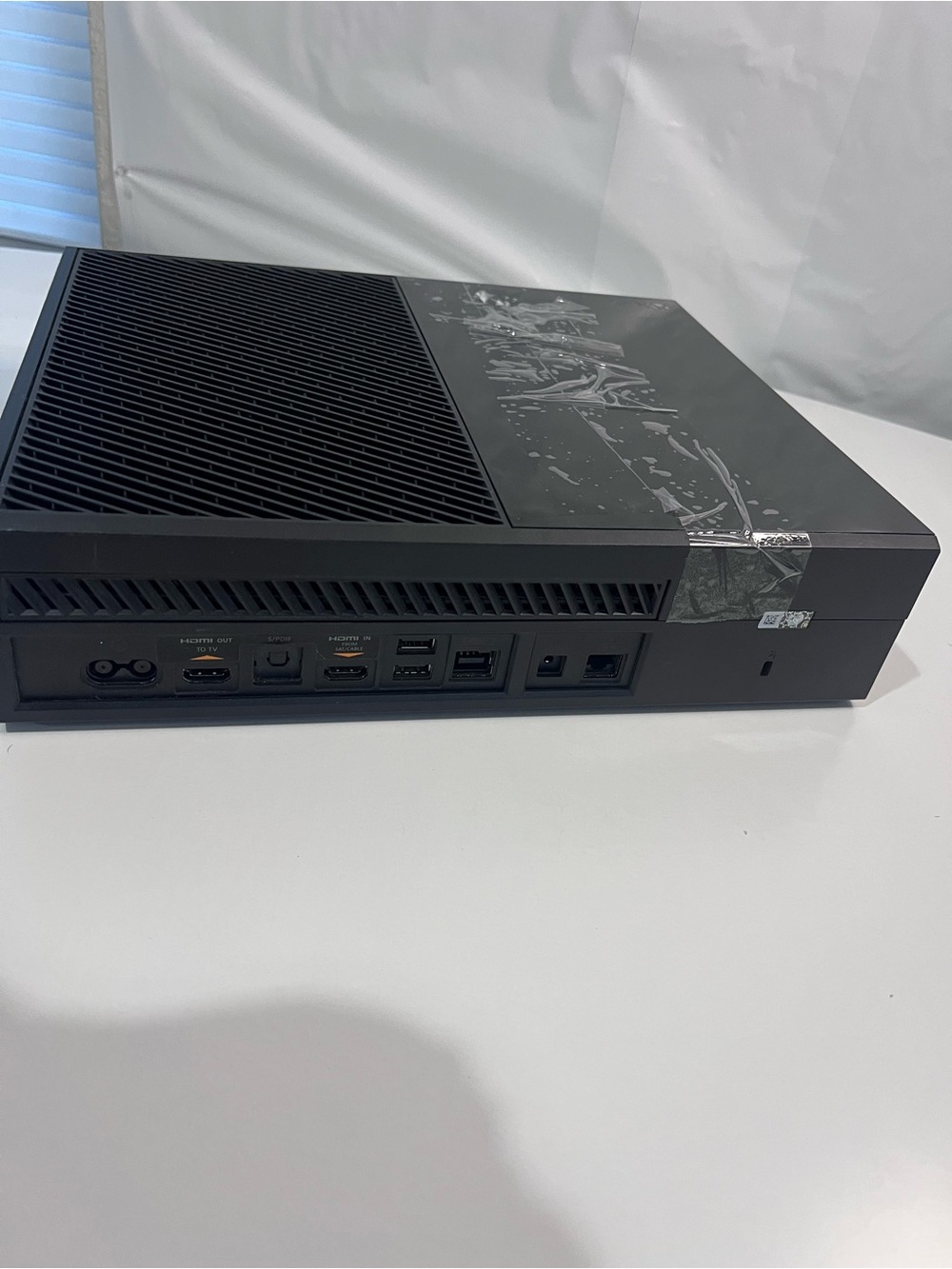 Microsoft Black External Gaming Console with Rear I/O Ports